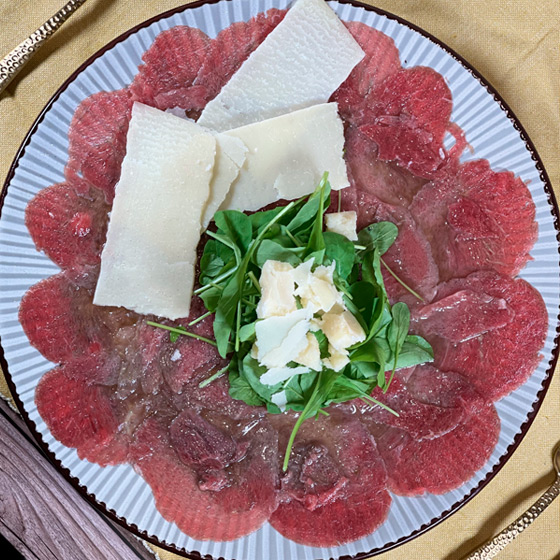 CARPACCIO DI MANZO